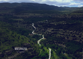 El barranco del Ojal visto desde Cantavieja / Gontzal Largo El barranco del Ojal visto desde Cantavieja / Gontzal Largo