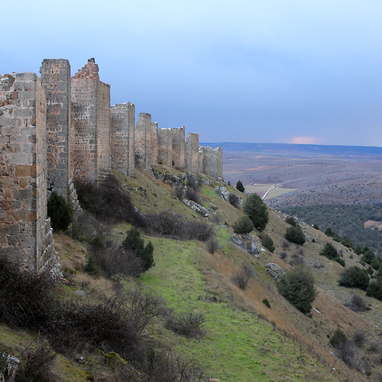 Castillo califal de Gormaz, Soria / ALC. Castillo califal de Gormaz, Soria / ALC.
