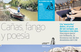 Cañas, fango y poesía, último reportaje de Vocento dedicado al Camino del Cid Cañas, fango y poesía, último reportaje de Vocento dedicado al Camino del Cid