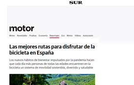 El Diario Sur sugiere el Camino del Cid como una de las mejores rutas para disfrutar de la bicicleta en España El Diario Sur sugiere el Camino del Cid como una de las mejores rutas para disfrutar de la bicicleta en España