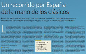 El Economista abre con el Camino del Cid en su reportaje sobre rutas literarias El Economista abre con el Camino del Cid en su reportaje sobre rutas literarias