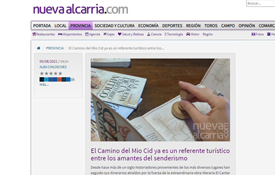 Nueva Alcarria dedica un reportaje al Camino del Cid a su paso por Guadalajara Nueva Alcarria dedica un reportaje al Camino del Cid a su paso por Guadalajara