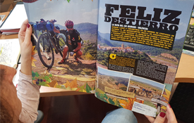 Reportaje de la revista BIKE dedicado al Camino del Cid Reportaje de la revista BIKE dedicado al Camino del Cid