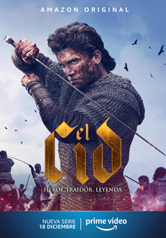 Póster oficial de la serie "El Cid" Póster oficial de la serie "El Cid"