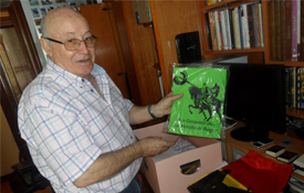 El coleccionista cidiano José Luis Fernández El coleccionista cidiano José Luis Fernández