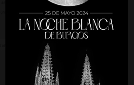 Imagen del cartel de la Noche Blanca de Burgos 2024 Imagen del cartel de la Noche Blanca de Burgos 2024