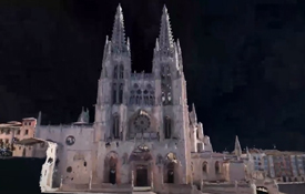 La catedral de Burgos escaneada para el programa Los Pilares del Tiempo La catedral de Burgos escaneada para el programa Los Pilares del Tiempo