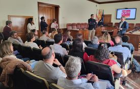 Asistentes a la sesión informativa sobre el Club de Producto en Teruel Asistentes a la sesión informativa sobre el Club de Producto en Teruel