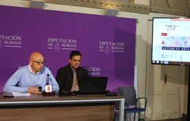 El diputado de Cultura de Burgos, Luis Jorge del Barco (izda.) junto al gerente del Consorcio Camino del Cid, Alberto Luque en la presentación de la web en inglés El diputado de Cultura de Burgos, Luis Jorge del Barco (izda.) junto al gerente del Consorcio Camino del Cid, Alberto Luque en la presentación de la web en inglés