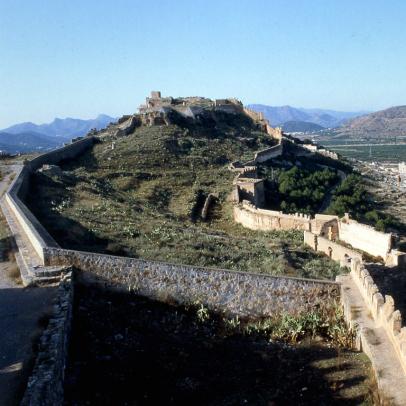 Castillo de Sagunto, en la provincia de Valencia / València Terra i Mar.