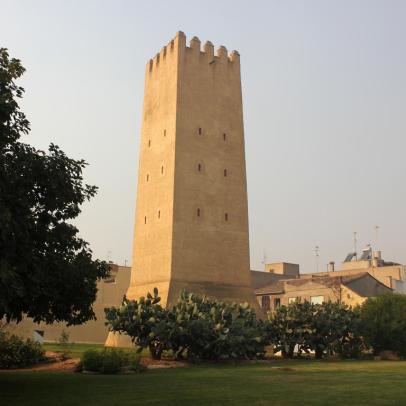 Torre islámica de Racef, en Almussafes, provincia de Valencia. ALC