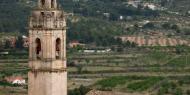 Torre de la iglesia de  La Asunción, en Biar, Alicante / ALC.
