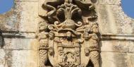 Escudo nobiliario en Santo Domingo de Silos, Burgos / ALC