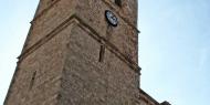 Torre campanario de la Colegiata de Nuestra Señora del Mercado en Berlanga de Duero, Soria / ALC