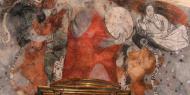 Pinturas góticas en el ábside de la iglesia del Rivero. San Esteban de Gormaz, Soria / ALC