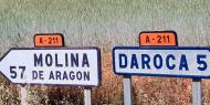 Carretera a Molina. Daroca, Zaragoza / ALC.